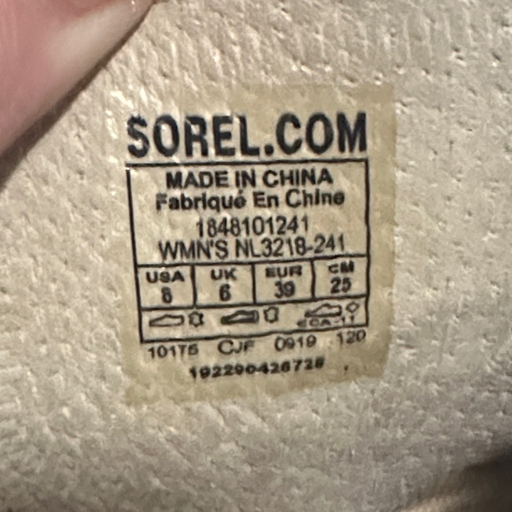 Sorel Women's Beige Wedge Sandals - Picture 10 of 11
